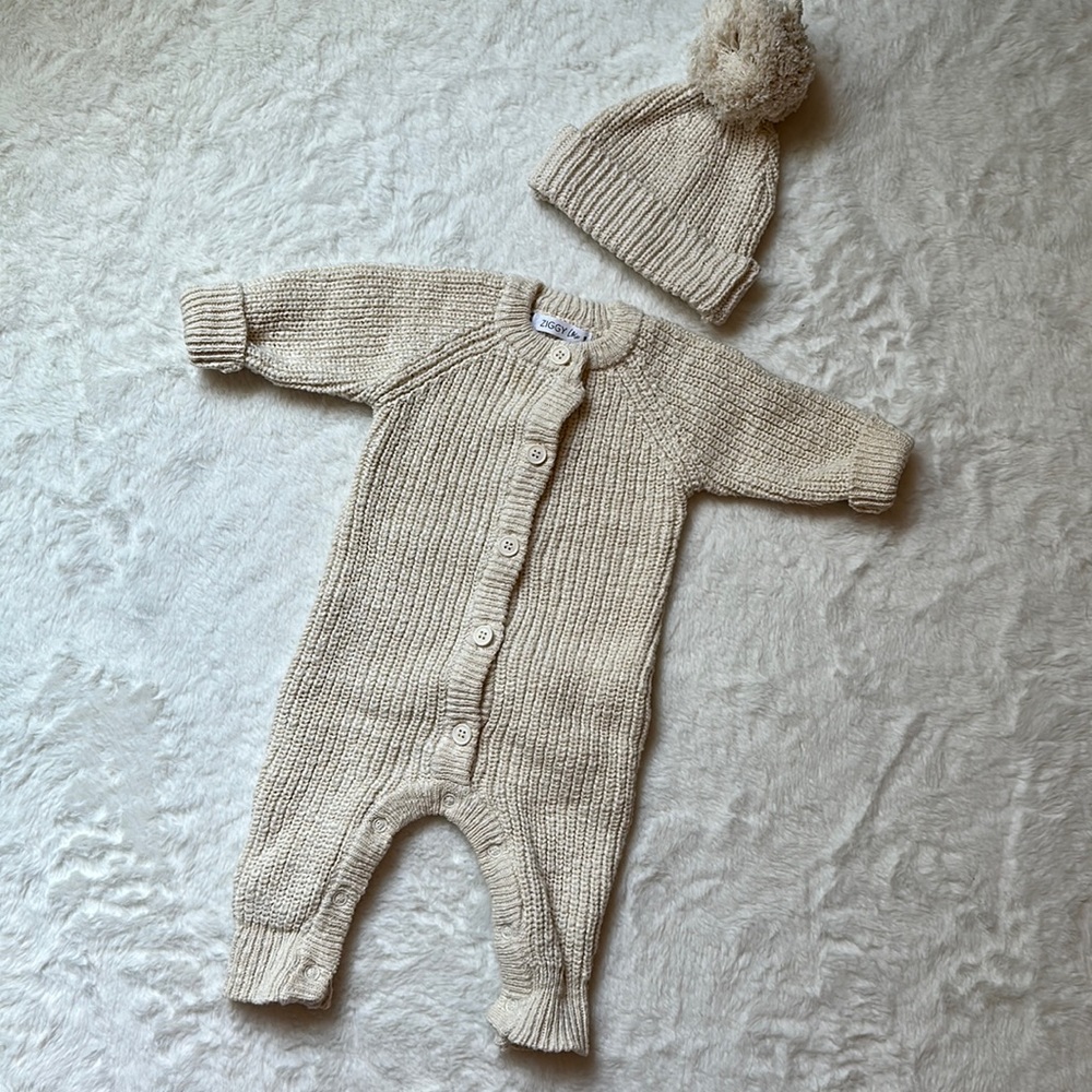 Ziggy Lou newborn knit set